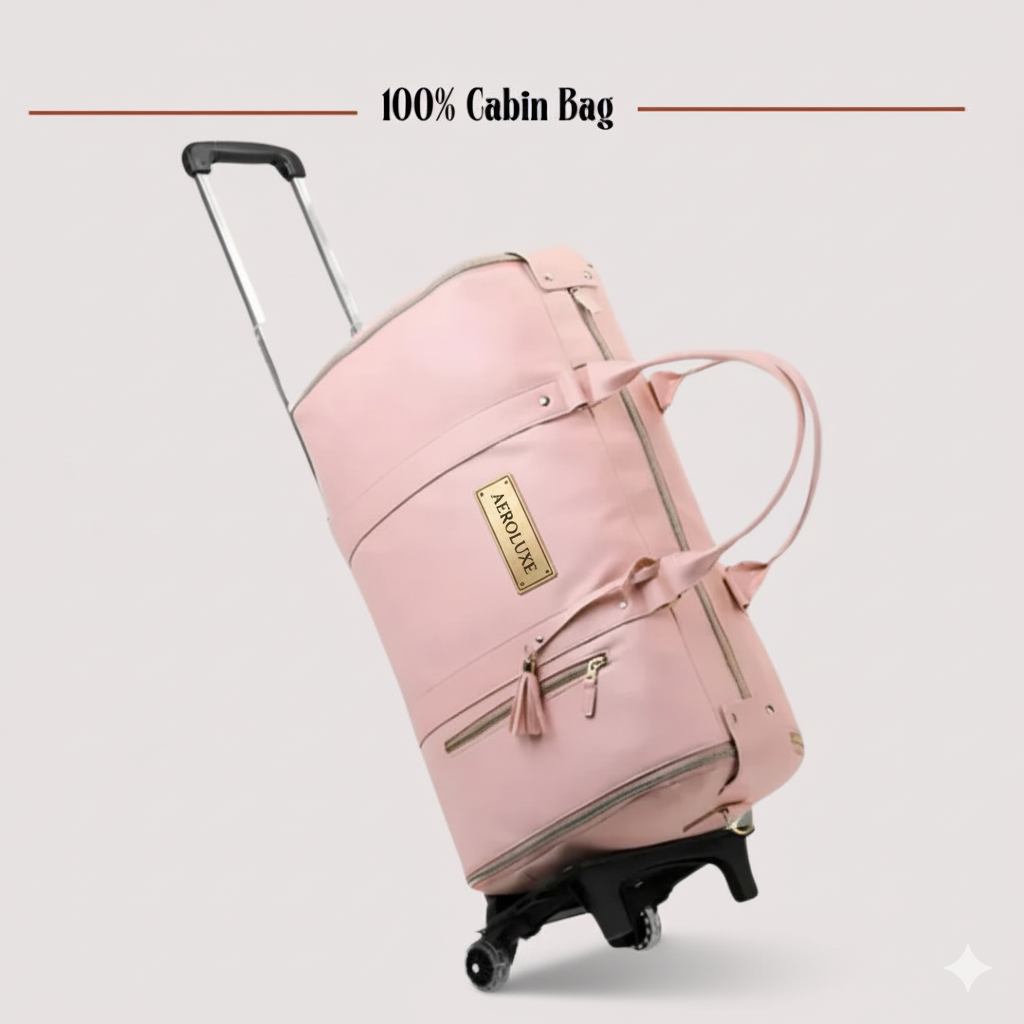 AeroluxeBag - lightweight travel bags - cabin bag - 60 L, airline approved