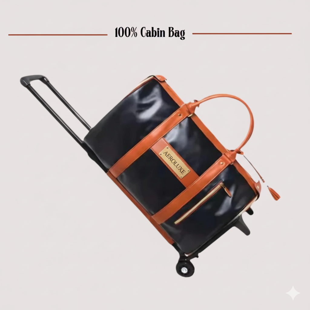 AeroluxeBag - lightweight travel bags - cabin bag - 60 L, airline approved