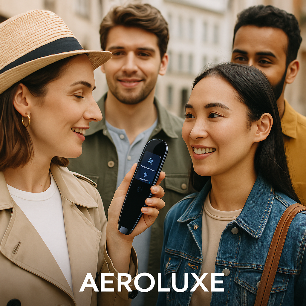 AeroLuxe Multilingual Translator Pen