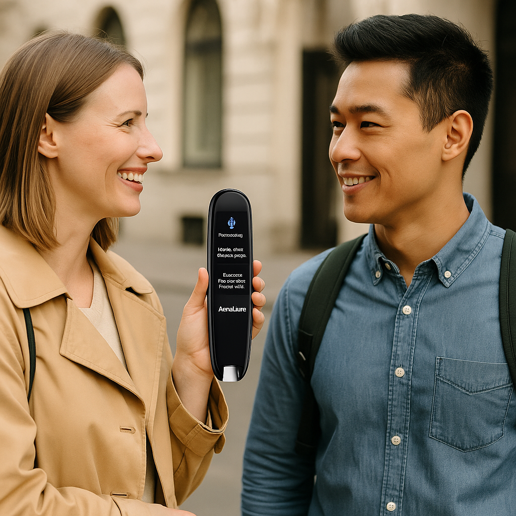 AeroLuxe Multilingual Translator Pen