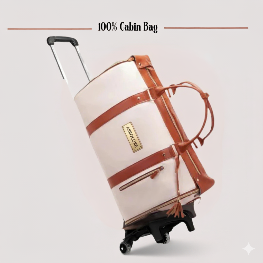 AeroluxeBag - lightweight travel bags - cabin bag - 60 L, airline approved