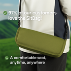 Aeroluxe Sit&Travel Bag — Your haven of comfort wherever your journey takes you
