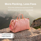 AeroluxeBag - lightweight travel bags - cabin bag - 60 L, airline approved